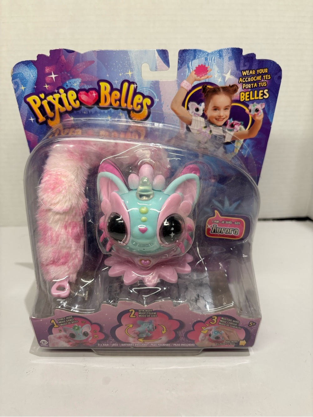 WowWee Pixie Belles Aurora Turquoise Interactive Enchanted Animal Toy